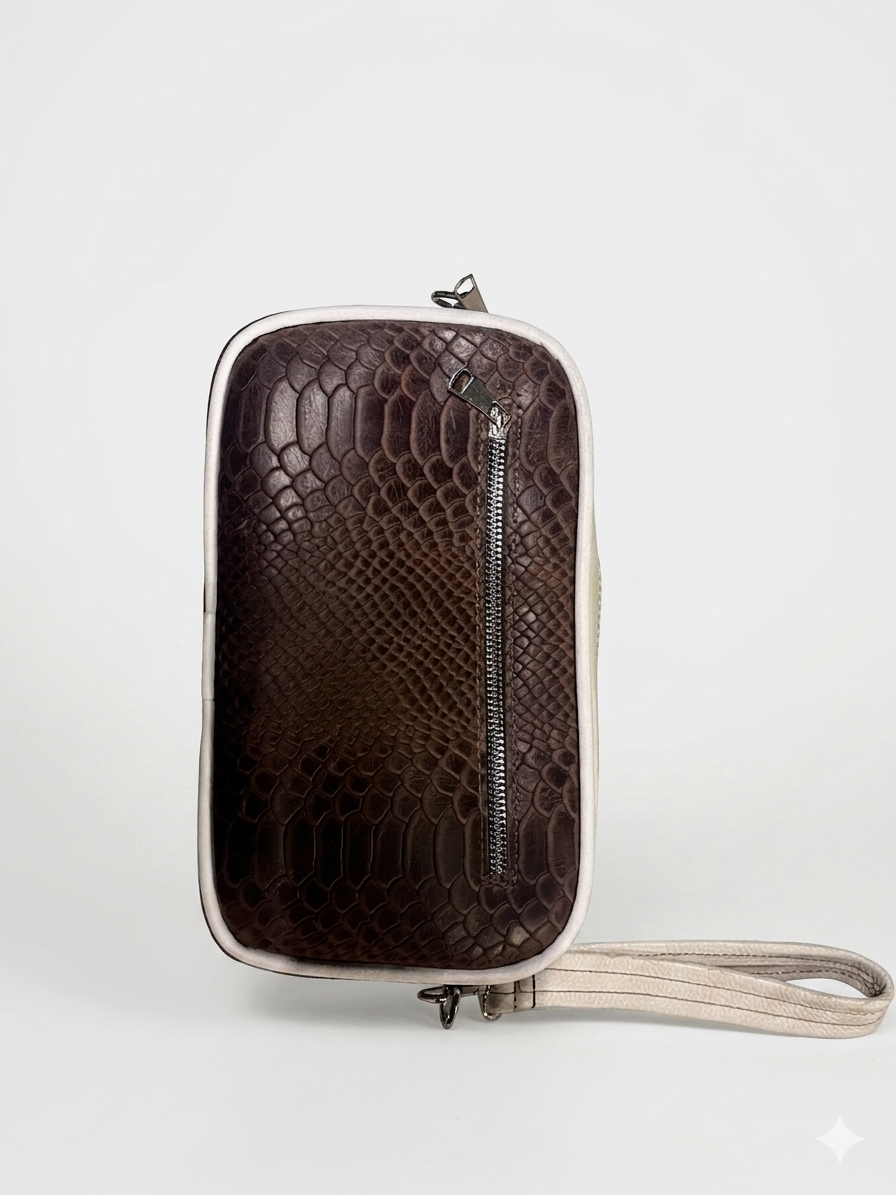 Bandolera crossbody bicolor